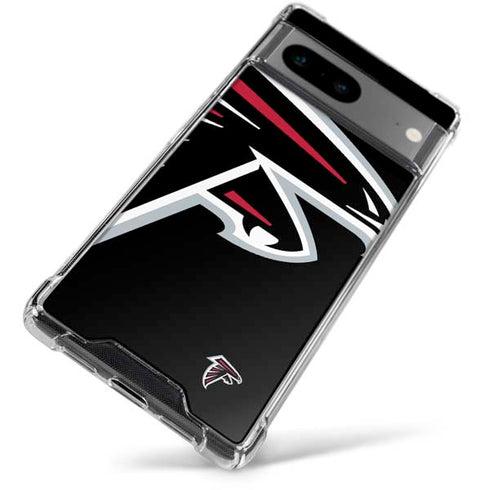 NFL Atlanta Falcons Large Logo Google Pixel 7a Clear Case